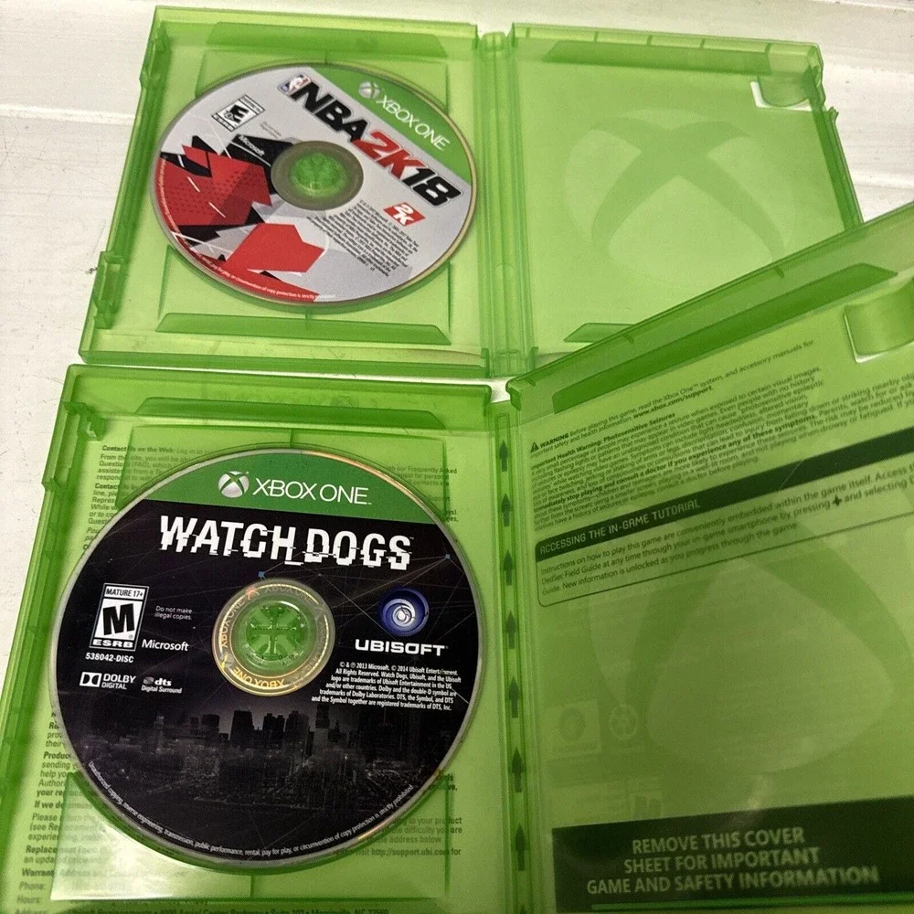 Lot of 10 XBOX ONE Games‎ Battlefield 1 4 FIFA 16 Nba2k18 Deadlifting Fallout 76